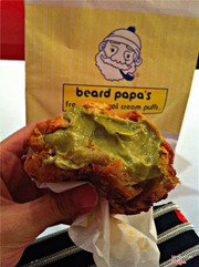 Tên món: Bánh su Cookie Trà xanh
Mô tả: bánh su cookie, vị trà xanh.
Giá: 34.000 VND
