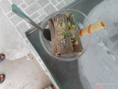 Kem cuộn Socola không toping