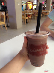 Trà sữa socola trân châu flan trứng 