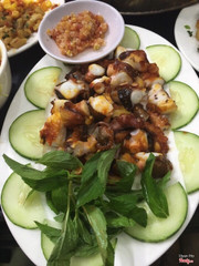 Bạch tuộc nướng muối ớt