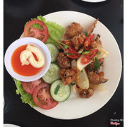 Sụn gà chiên mắm