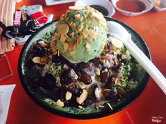 bingsu trà xanh