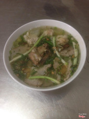 Hoành thánh mì sườn 