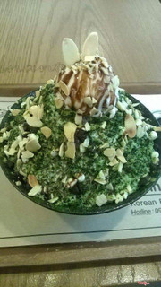 bingsu trà xanh