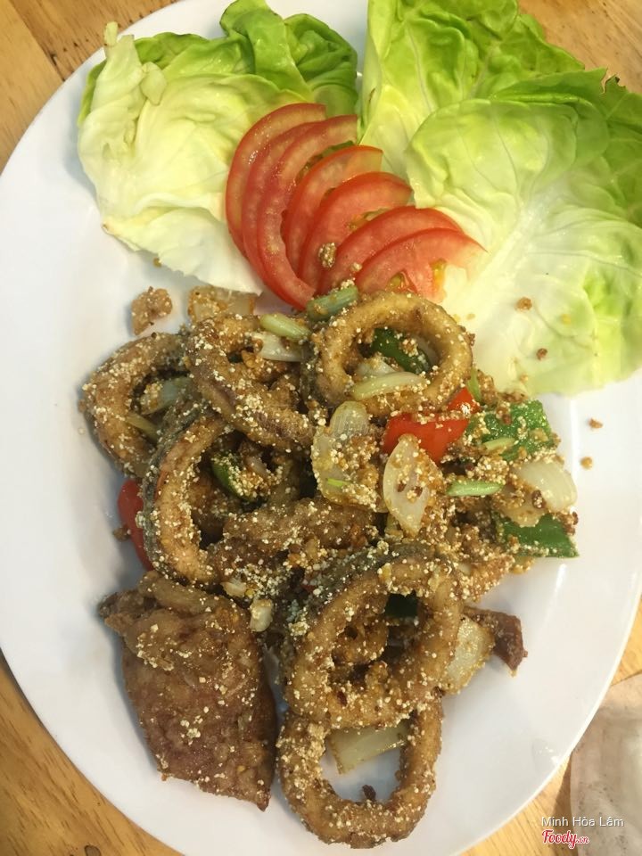 Mực rang muối Hawaii