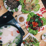 Lẩu nghé nhúng dấm