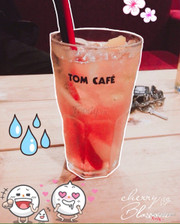 Trà Đào 💦💦 at Tom Café