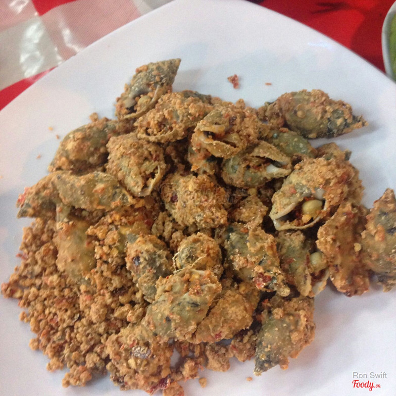 ốc cà na rang muối