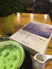 Matcha latte ngon. Hôm sau sẽ thử món lạnh 😁