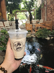 Sữa tươi trân châu đường đen - Hoa Vàng Cỏ Xanh coffee - milk tea