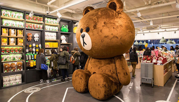 Line Friends Store Myeongdong