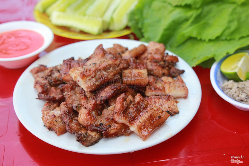 Ba chỉ nướng