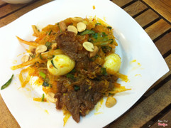 ánh tráng trộn kim chi