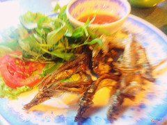 Cá trứng chiên giòn