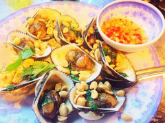 Sò lông nướng