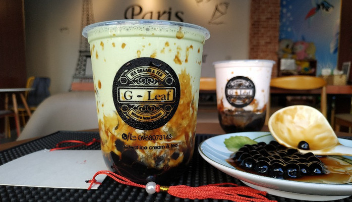 G.LEAF ICECREAM & TEA - Kem Tự Chọn & Trà Sữa - Đường Số 9