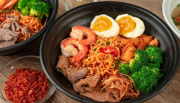 Tiệm Mì Aji - Mì Trộn Indomie - Triều Khúc