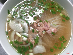 Phở tái nhỏ 45k