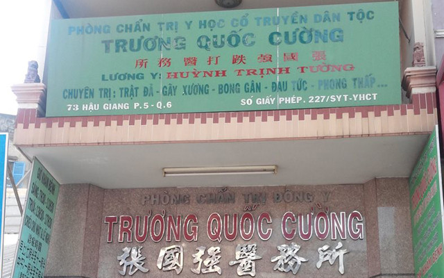 Phòng Chẩn Trị Y Học Cổ Truyền Trương Quốc Cường