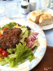 Steak salad , so bad ...