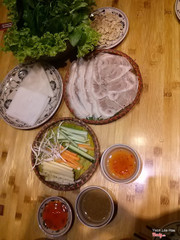 Bánh tráng thịt heo 