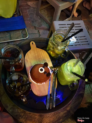 Bánh Gấu- Trà Đào -Trà cúc bạch đá- Sinh tố bơ ( All is good)