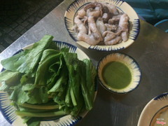 Bạch tuộc nhúng mẻ