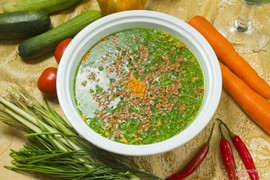 Soup bò bằm tây hồ