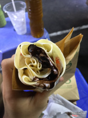 Bánh crepe dâu