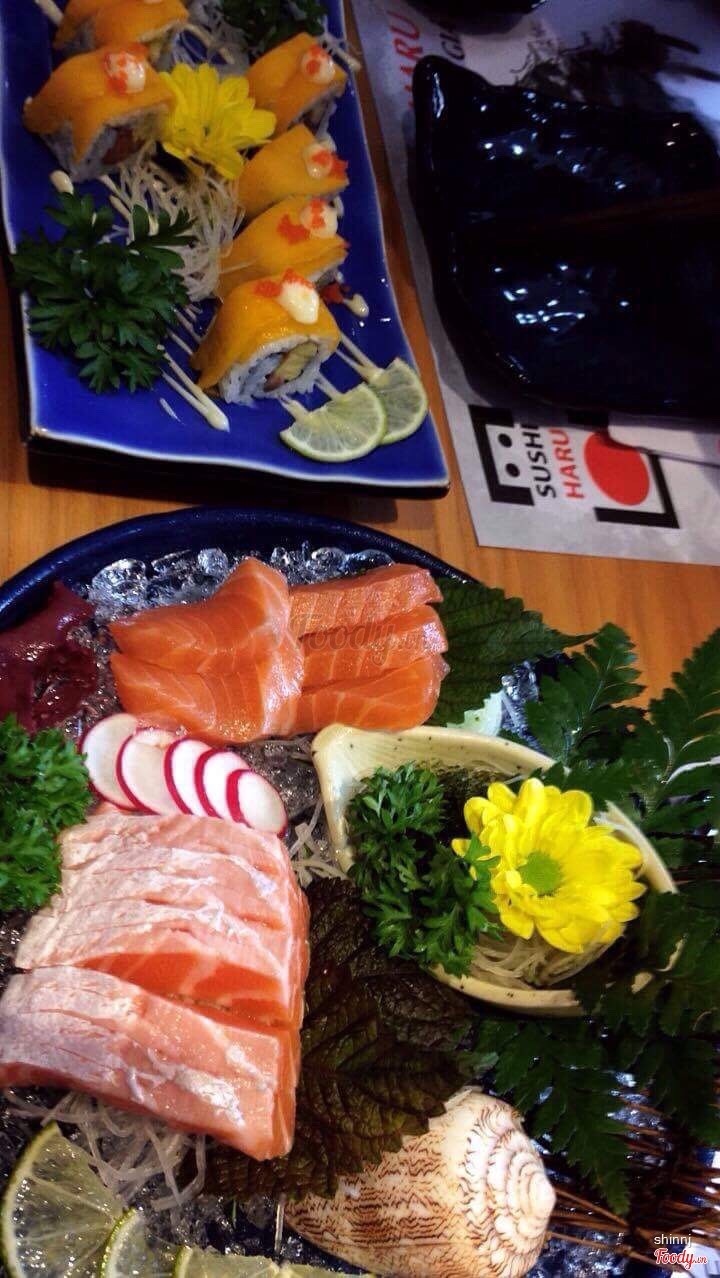 cá hồi sống tương đối ngon 