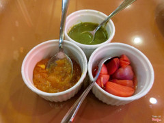 Hành ngâm và sốt chấm