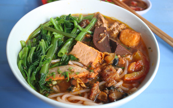 Canh Bún Tôm Khô