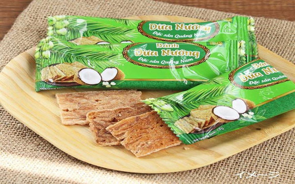 Đặc Sản Quảng Nam - Bánh Dừa Nướng