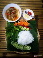 Bún chả nướng Hà Nội 