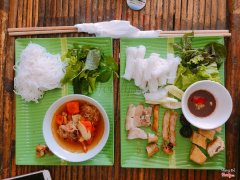 Bún đậu + bún chả