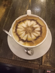 Latte nóng