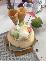 Kem quả dừa