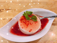 Pannacotta dâu - 15k