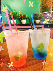 Mojito Dâu và Blue 15k