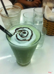 matcha sữa tươi