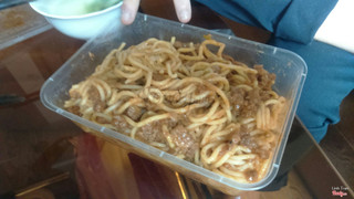 Mỳ bò băm