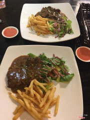 steak bò sốt tiêu đen