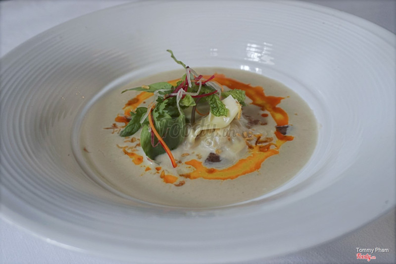 Xúp hạt sen há cảo nhân tôm tươi