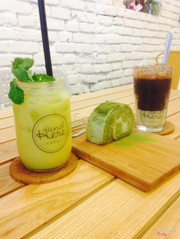 Bánh cuộn trà xanh 25k