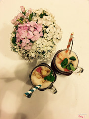 Trà táo mật ong * trà dâu nha đam