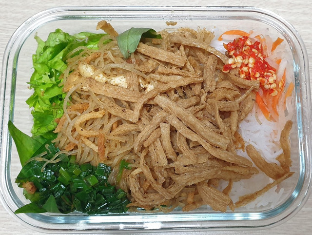 Bún Bì Chay - Bếp Chay Thanh Cẩn