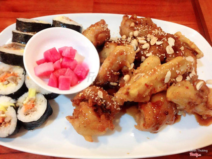 Gà sốt Hàn