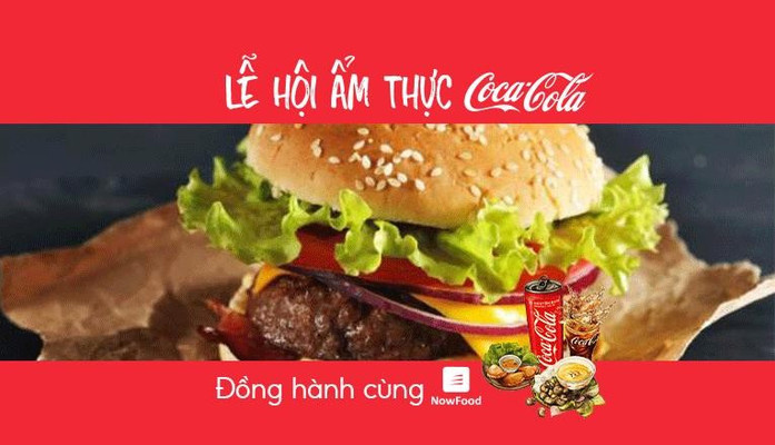 FoodFest - Hamburger & Sandwich - Vạn Kiếp - NowFood x Coca