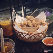 Combo các món ăn vơi trà đào only 135k 
