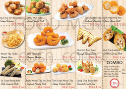 Menu Food các món ăn chơi
